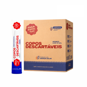 COPO DESCARTÁVEL 180ML  C/ 2.500 UNIDADES