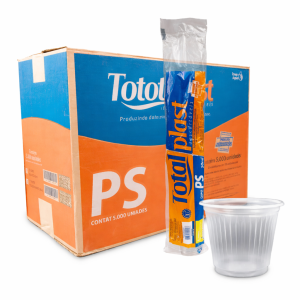 COPO DESCARTÁVEL 50ML C/ 5.000 UNIDADES